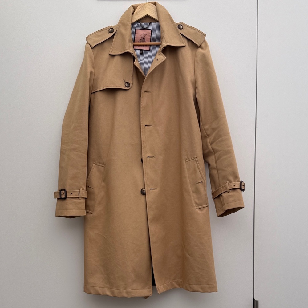 Thomas Pink Trench Coat